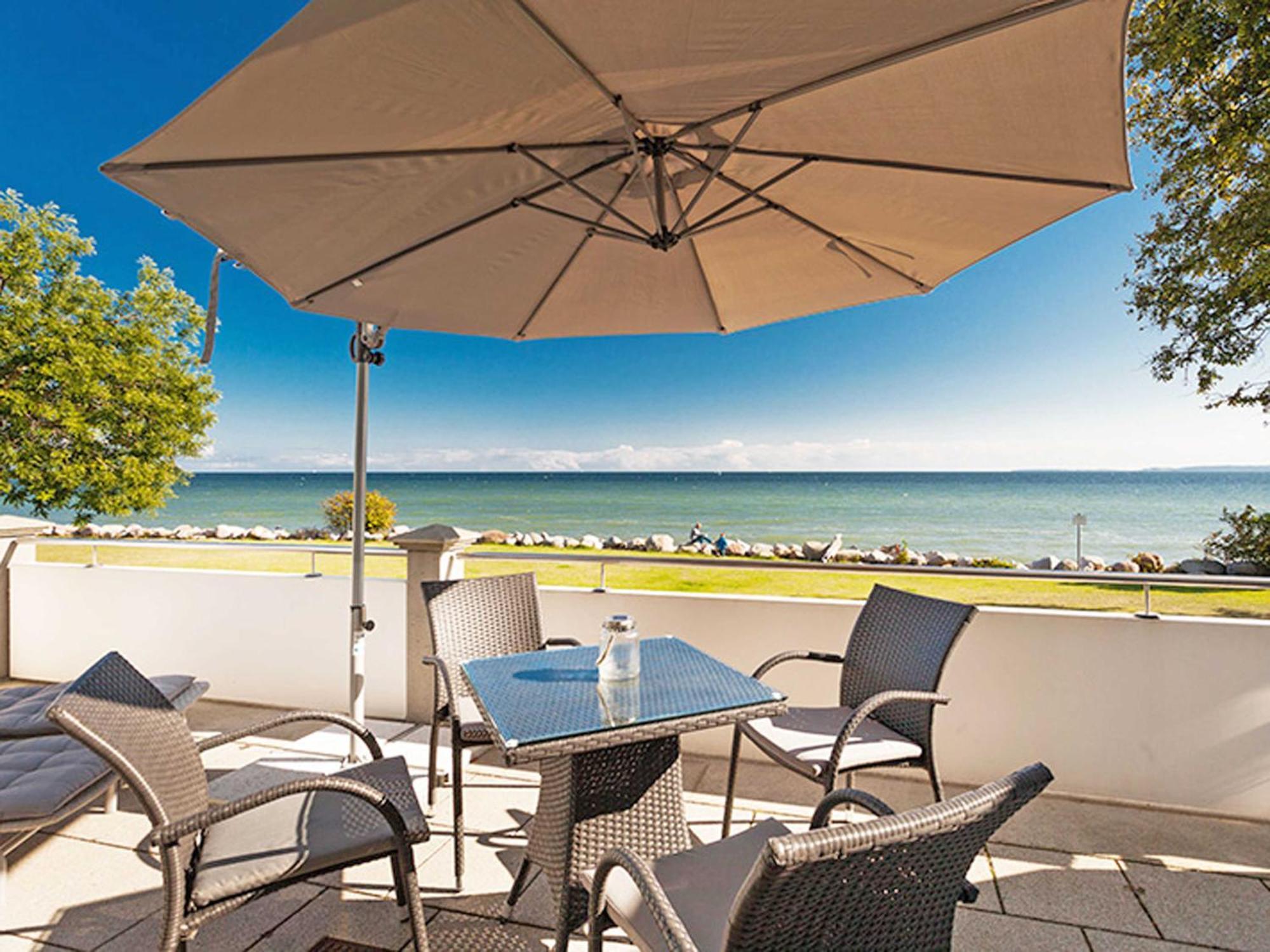 Ostseeresidenz Sassnitz F548 WG 7 mit Sauna, Terrasse, Meerblick Exterior foto